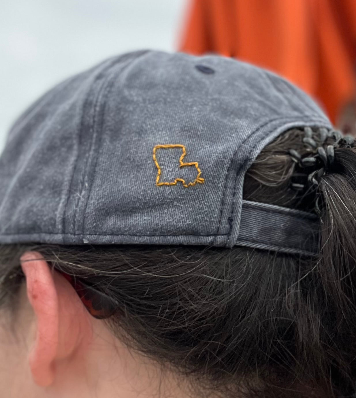 Magnolia ball cap