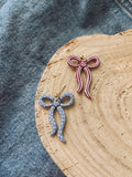 Vintage Americana Ribbon Earrings